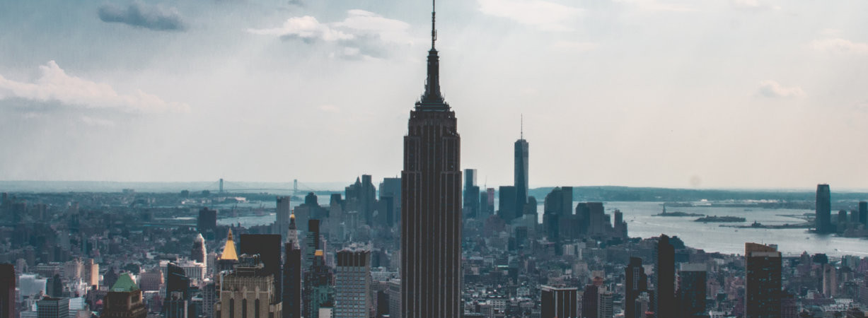 NYC from helicopter