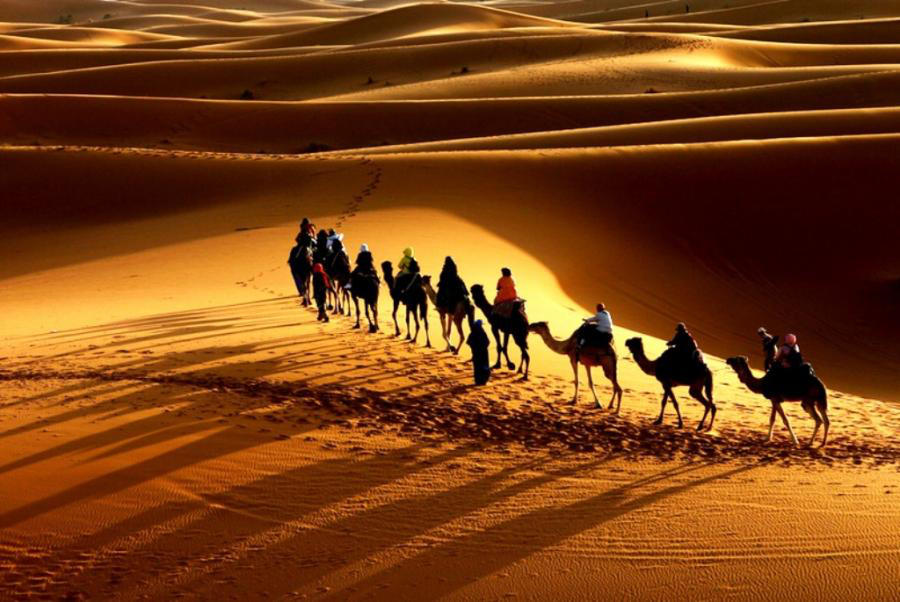 Welcome to Sahara desert, live with the nomads!